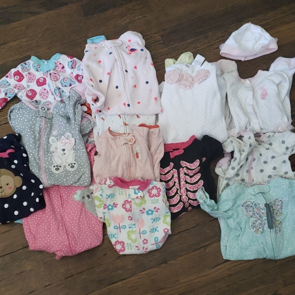 14 Cotton/Terrycloth Sleepers - Picture 1 of 7